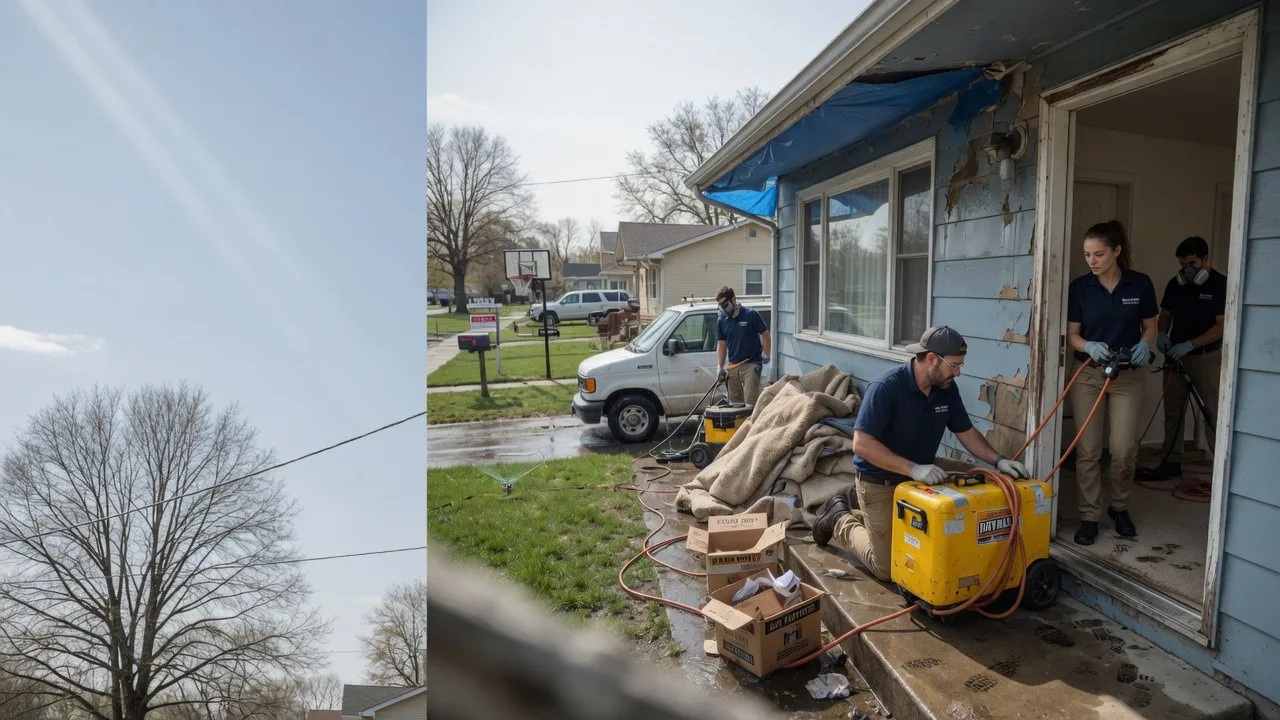 Basement Flood Cleanup in Medina, NY near me